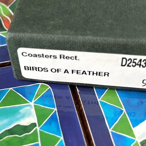 Vintage Jason Products Limited Birds of a Feather design coasters. Six coasters - Picture 3 of 13